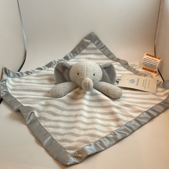 cloud island Toys Cloud Island Elephant Lovey Baby Security Blanket